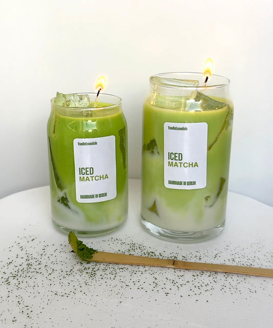 Iced Matcha Latte Kerze