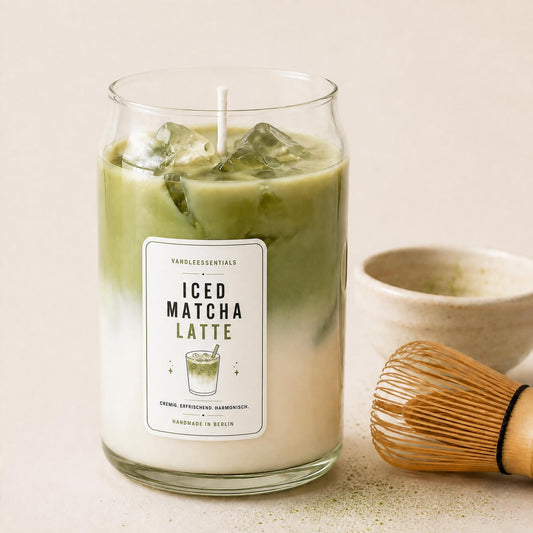 Iced Matcha Latte Kerze – Größe Regular
