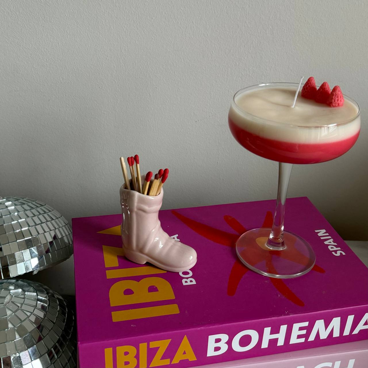 Strawberry Martini Candle