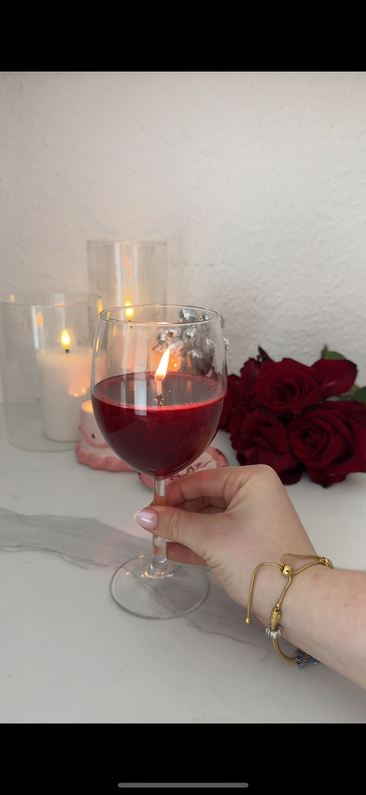 Red Wine Kerze