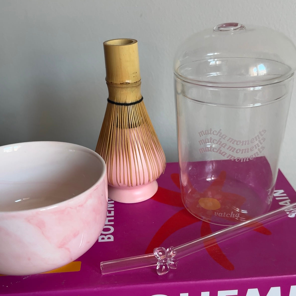 Matcha Moments Glas