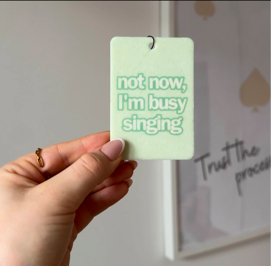 busy singing Autoduft