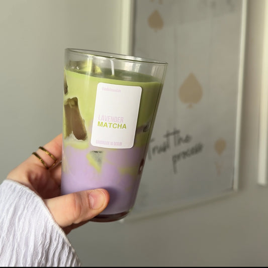 Iced Lavender Matcha