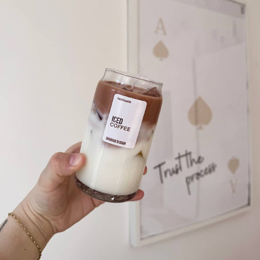 Iced Coffee Kerze