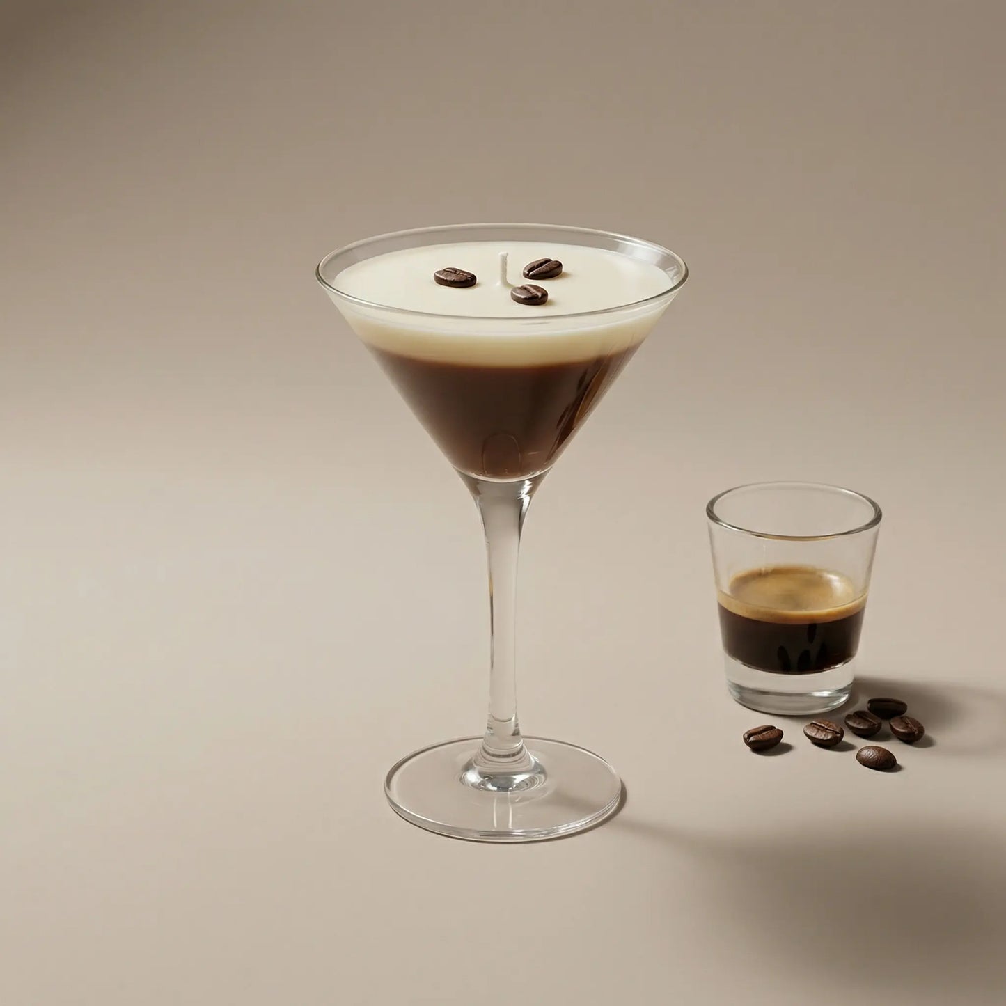 Espresso Martini Kerze