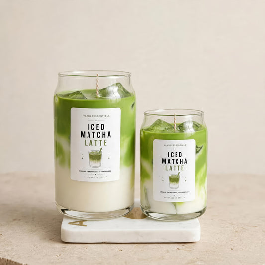 Iced Matcha Latte Kerze