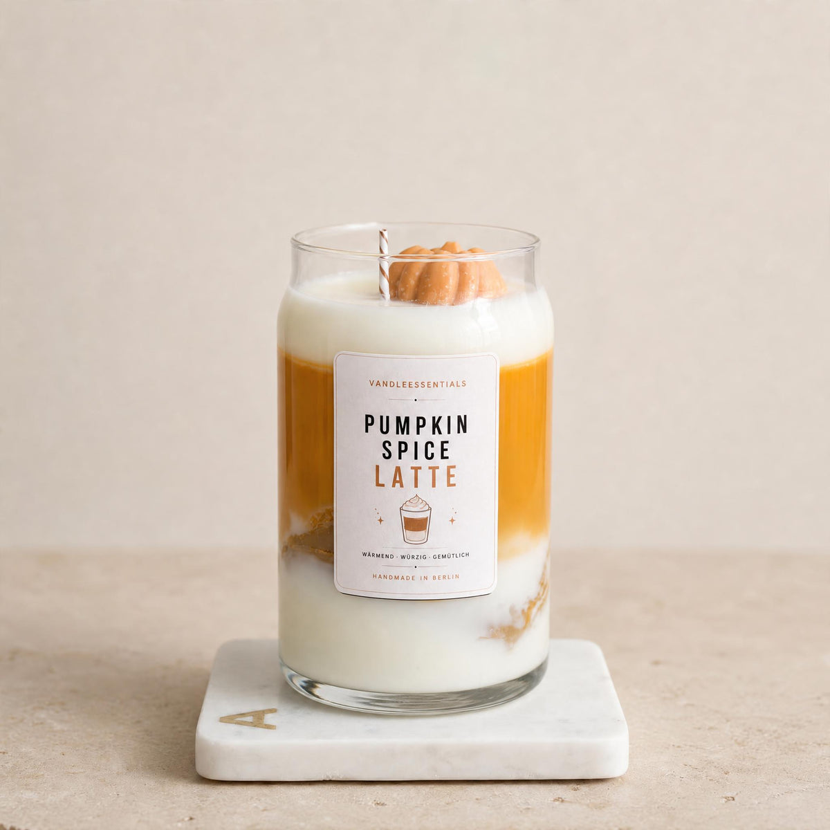 Pumpkin Spice Latte Kerze